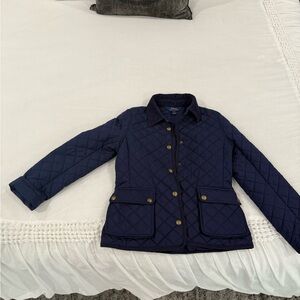 Ralph Lauren Navy Quilted Jacket